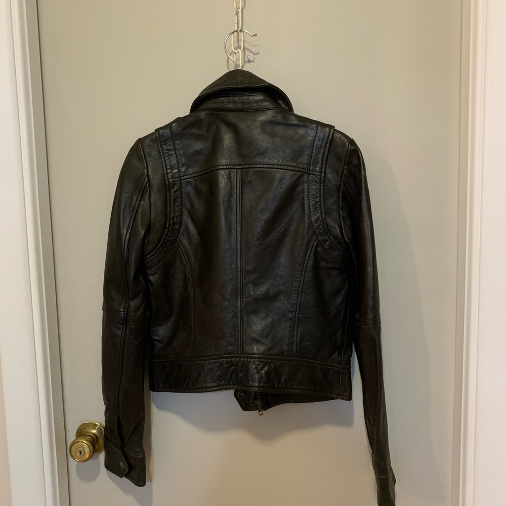 Hinge Brown Leather Jacket - image 2